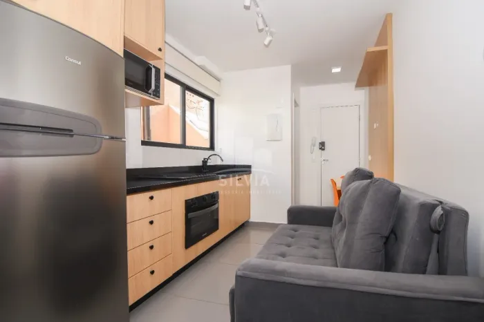 Apartamento Mobiliado de 1 quarto no Novo Mundo, pronto para morar!