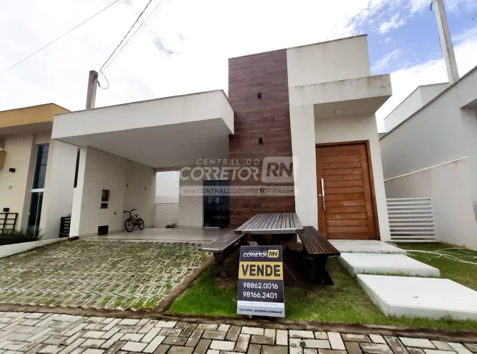 Júnior Creci 4745 - 84 99922.4172 - Locação - Ecoville 1 - R$ 4.500/Mês - Casa c/ 3 quarto