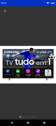 Tv Samsung 43 Nova com Alexa integrado 