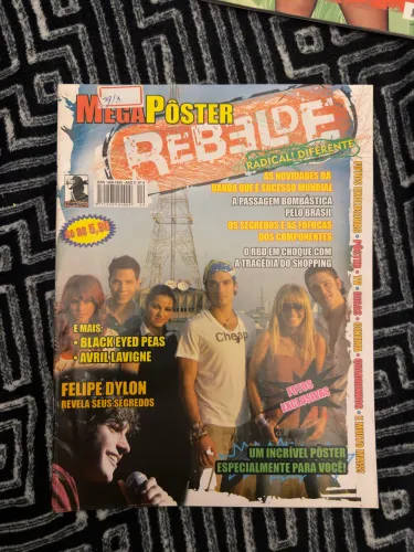 MEGAPOSTER - RBD no Brasil! SÃO PAULO 2006