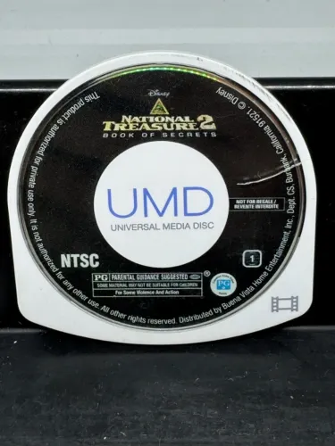 JOGO PSP NATIONAL TREASURE 2 (FILME) - ORIGINAL SEM CAPA
