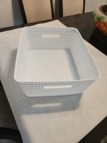 Cesto organizador multiuso de plástico
