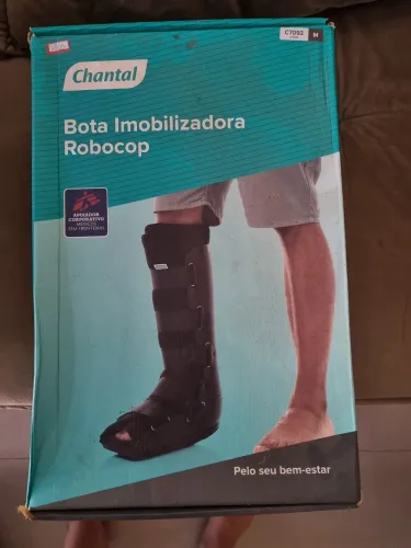 Bota imobilizadora robocop bidirecional 