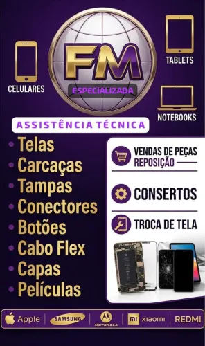 Conserto de celular troca de tela assistência técnica