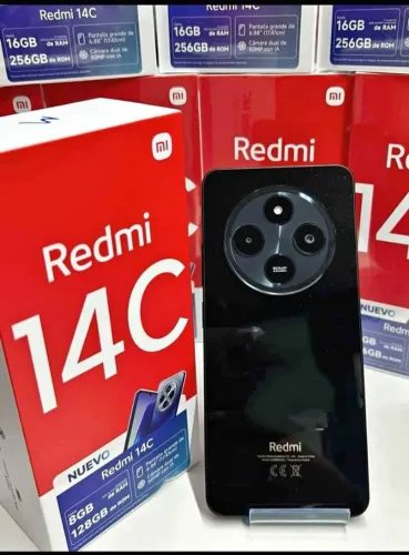 Smartphone Xiaomi Redmi 14C 4GB + 4GB (8 GB RAM BOST) 128 Gb Android 14  - Novo Lacrado