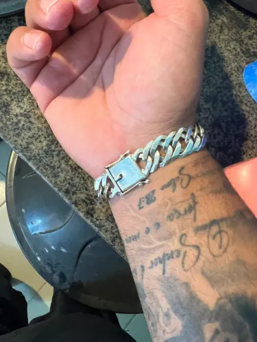 Vendo pulseira de prata 925