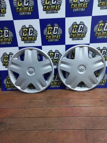 Calota Renault Clio aro 14 original usada. R$30,00 cada calota. Disk entrega 