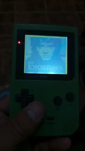 Game boy mod iluminação de tela