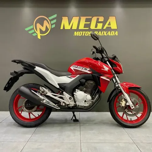 Honda Cb 250F Twister Abs 2022 Vermelha