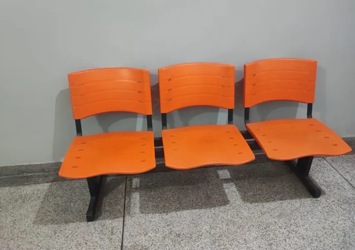 Longarina de 3 posições Laranja