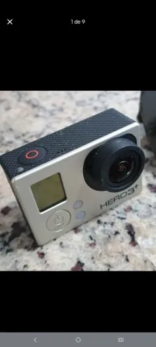 Câmera GoPro HERO3+ com Controle Remoto Wi-Fi + Caixa Estanque + Ventosa e Acessórios