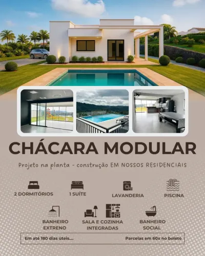 CONSTRUA SUA CHÁCARA COM TUDO PLANEJADO DESDE O INÍCIO