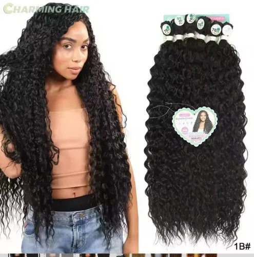 Vende cabelo orgânico cacheado