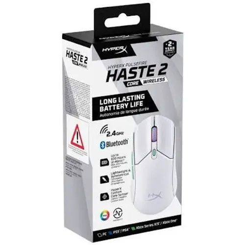 Vendo Mouse HyperX Haste 2 Wirless na caixa!