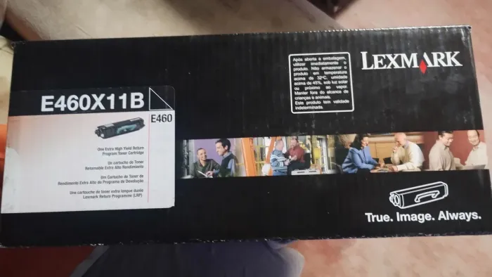 Cartucho Lexmark modelo E460X11B