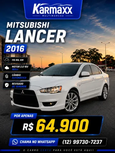 Mitsubishi Lancer 2.0 16V 160cv Aut. 2016