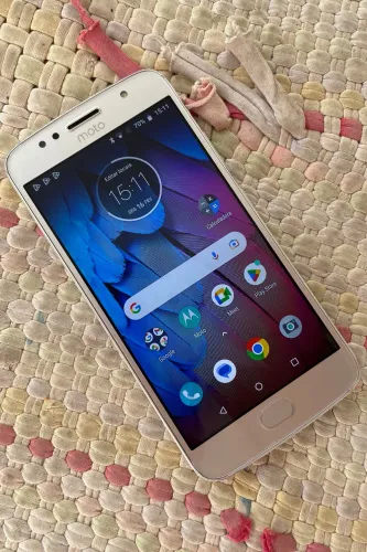 Motorola Moto G5s 32gb Prata - Excelente