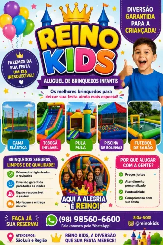 Brinquedos para frsta infantil para aluguel