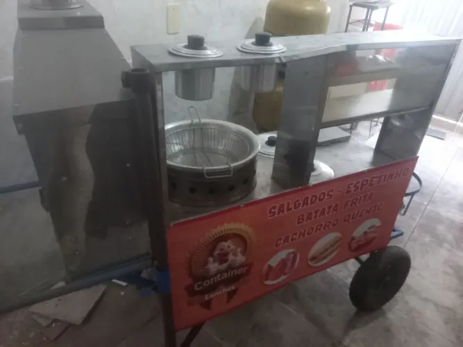 Carrinho para lanches