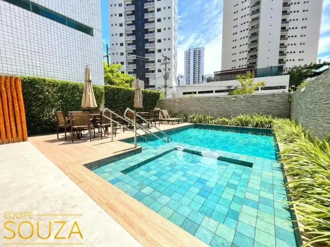 KS I QUINTA MARIA DIVA EM BOA VIAGEM I 4 QUARTOS I LAZER I 97,75m²