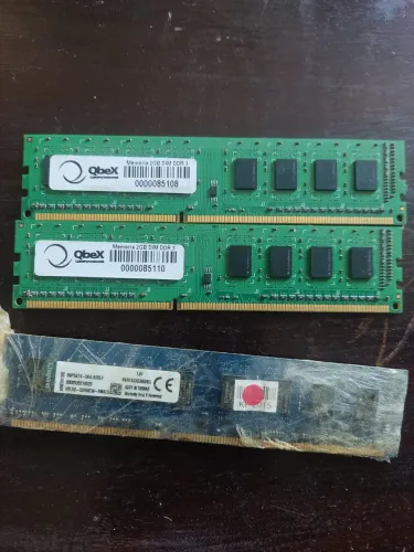 Peças computador - processador - memória 