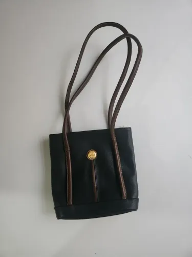 Bolsa vintage Vira volta de couro