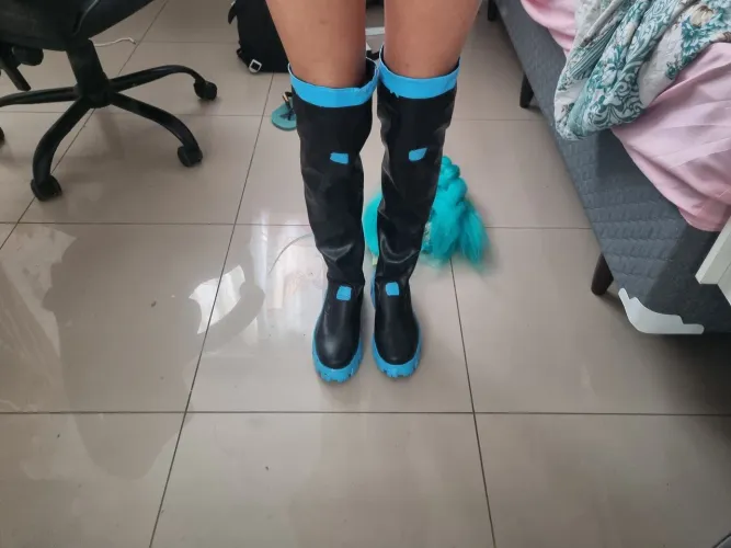 Botas da Hatsune Miku!!