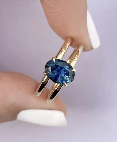 Anel Feminino - Ouro 18K - Peças para fabricação em nossa Ourivesaria 