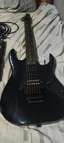 Guitarra e pedaleira