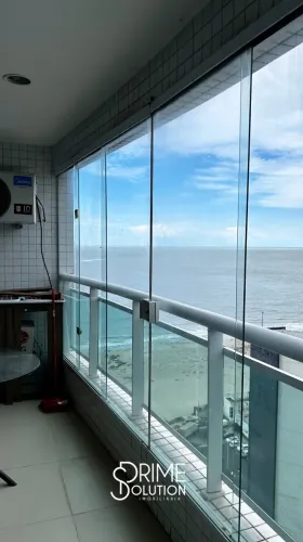 Apartamento para aluguel na Ponta do Farol - 1 quarto - Vista mar - Mobiliado