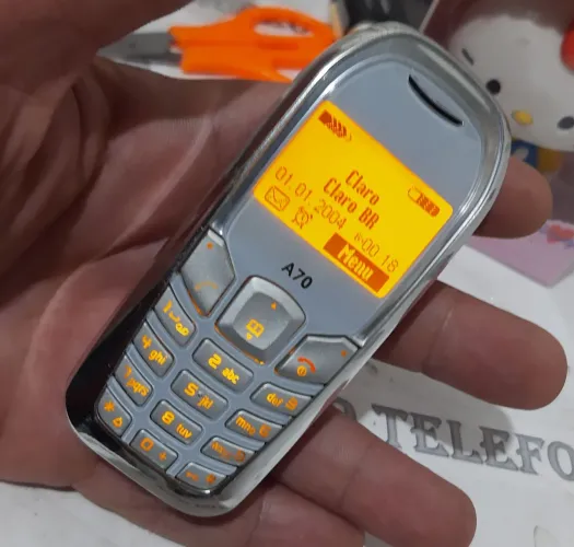 Siemens a70 CROMO CELULAR ANTIGO RELIQUIA DE CHIP