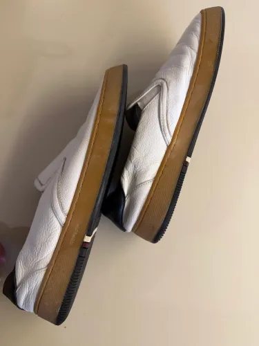 Tênis osklen né 42 couro branco 