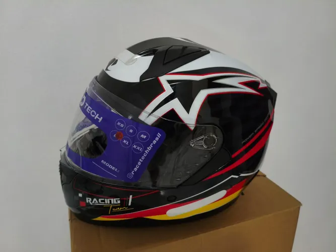 Capacete Race Tech Sector 60 Novo na caixa