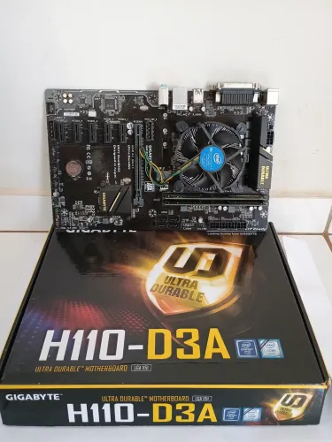 TOP Kit de computador Intel semi-novo e quase completo , com caixa original do produto 