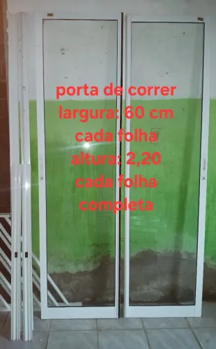 Porta de vidro