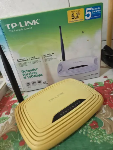 Roteador TP-Link 150Mbps TL-WR740N - Em Otimo Estado