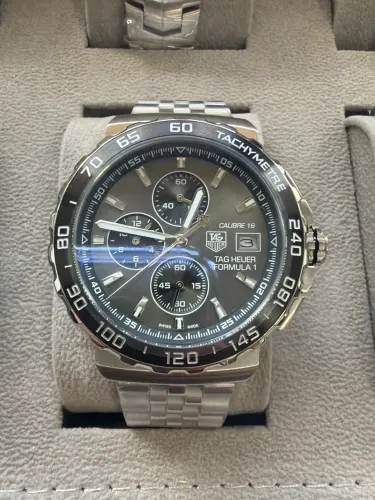 Relógio Masculino Tag H. - Quartzo - 43mm - Safira - Top Prm