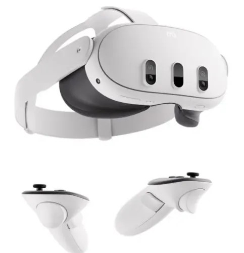 Meta Quest 3 512GB branco - tela 4K, cameras coloridas, console portatel