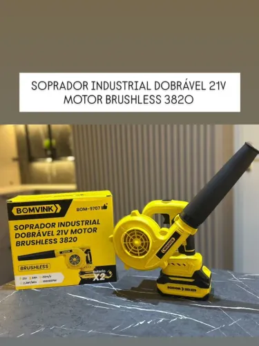 Soprador recarregável turbo