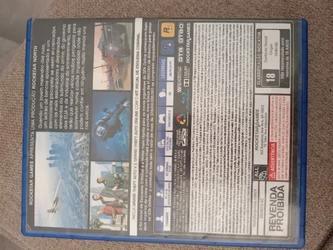 Jogo GTA 5, ps4