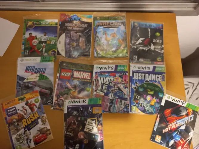 KIT JOGOS XBOX 360