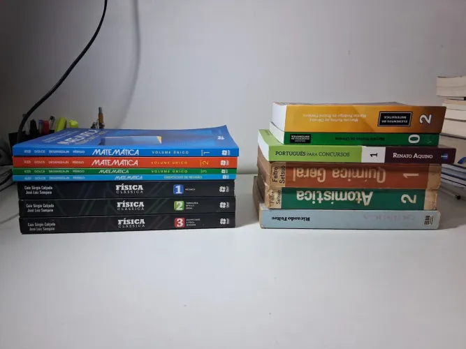 Livros vestibular ITA/IME/AFA