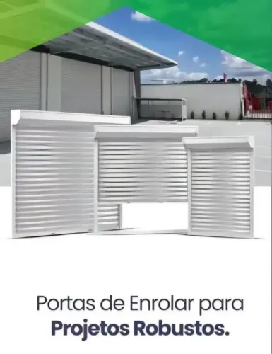 Portas de Enrolar automática somos fabrica