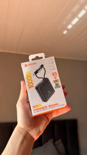 Power Bank Peining Turbo de Bolso (cabe na palma da sua mão)