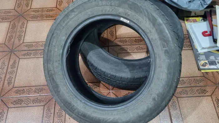 2 PNEU GOODYEAR DIRECTION 195 65 15 MEIA VIDA