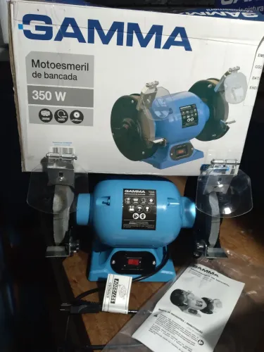 Motoesmeril de Bancada Gamma 6 Pol 550W Bivolt - NOVO Na Caixa (G1685BR)