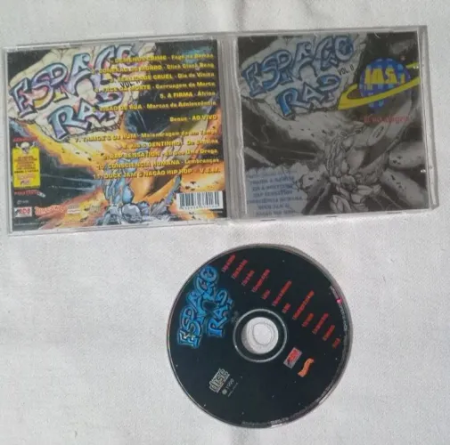 cd Espaço Rap Volume 2 usado ótimo estado