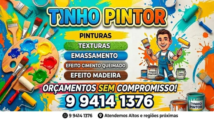 TYNHO PINTURAS RESIDENCIAIS E PREDIAIS