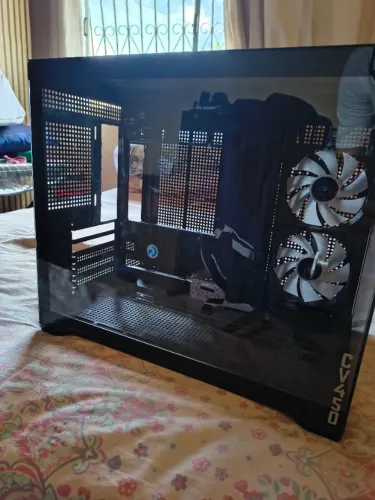 Gabinete aquário Mancer CV450 c/2 fans