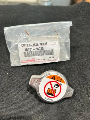 Tampa Do Radiador Original Yaris Etios 1.5 2018 A 2024 1640136020 Original Novo